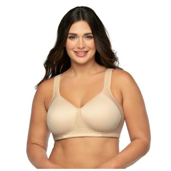 Brand New Vanity Fair 36DD Medium Impact Full Coverage Bra Beige - Picture 1 of 10